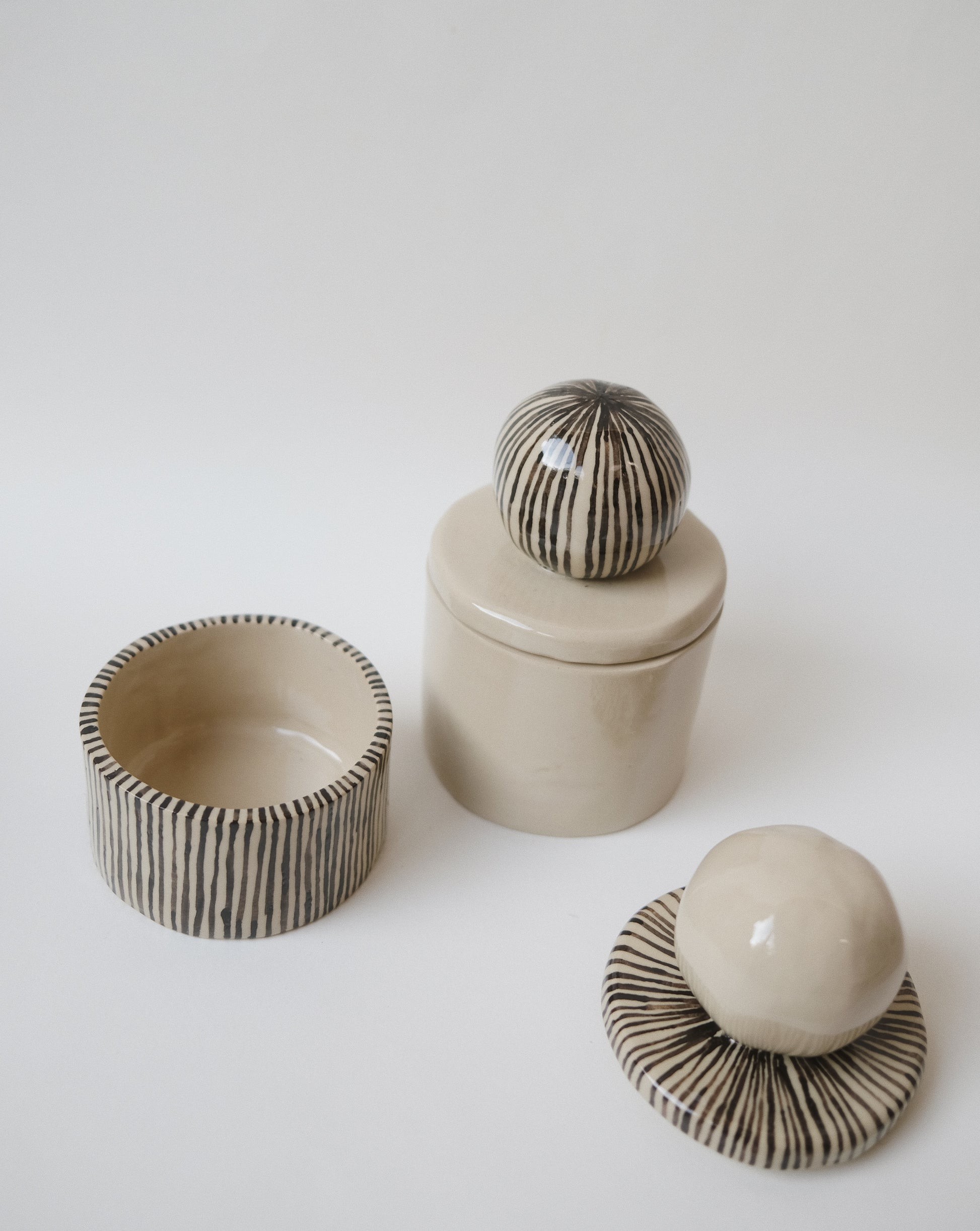 jar with lid pottery template (2 sizes)