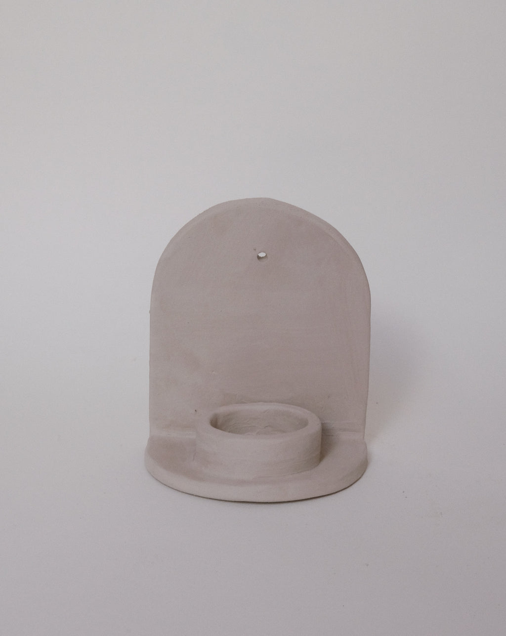 wall candle holder pottery template