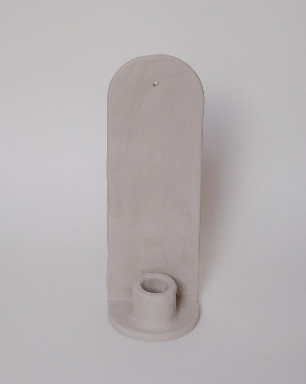 wall candle holder pottery template