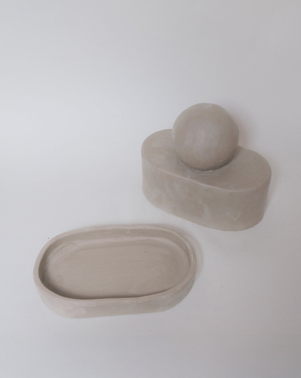 butter dish pottery template