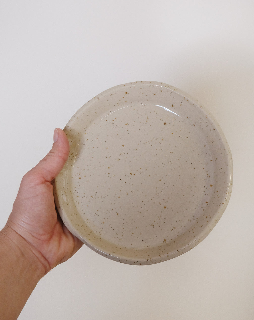 breakfast plate pottery template
