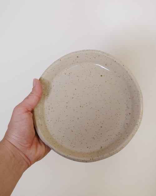 breakfast plate pottery template