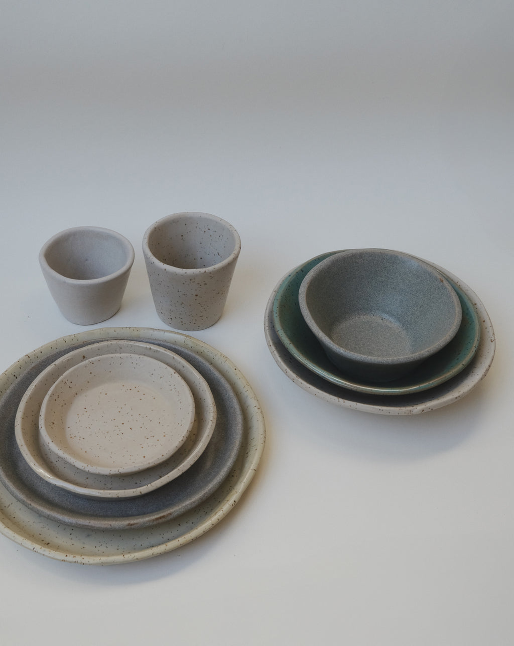 medium cup pottery template