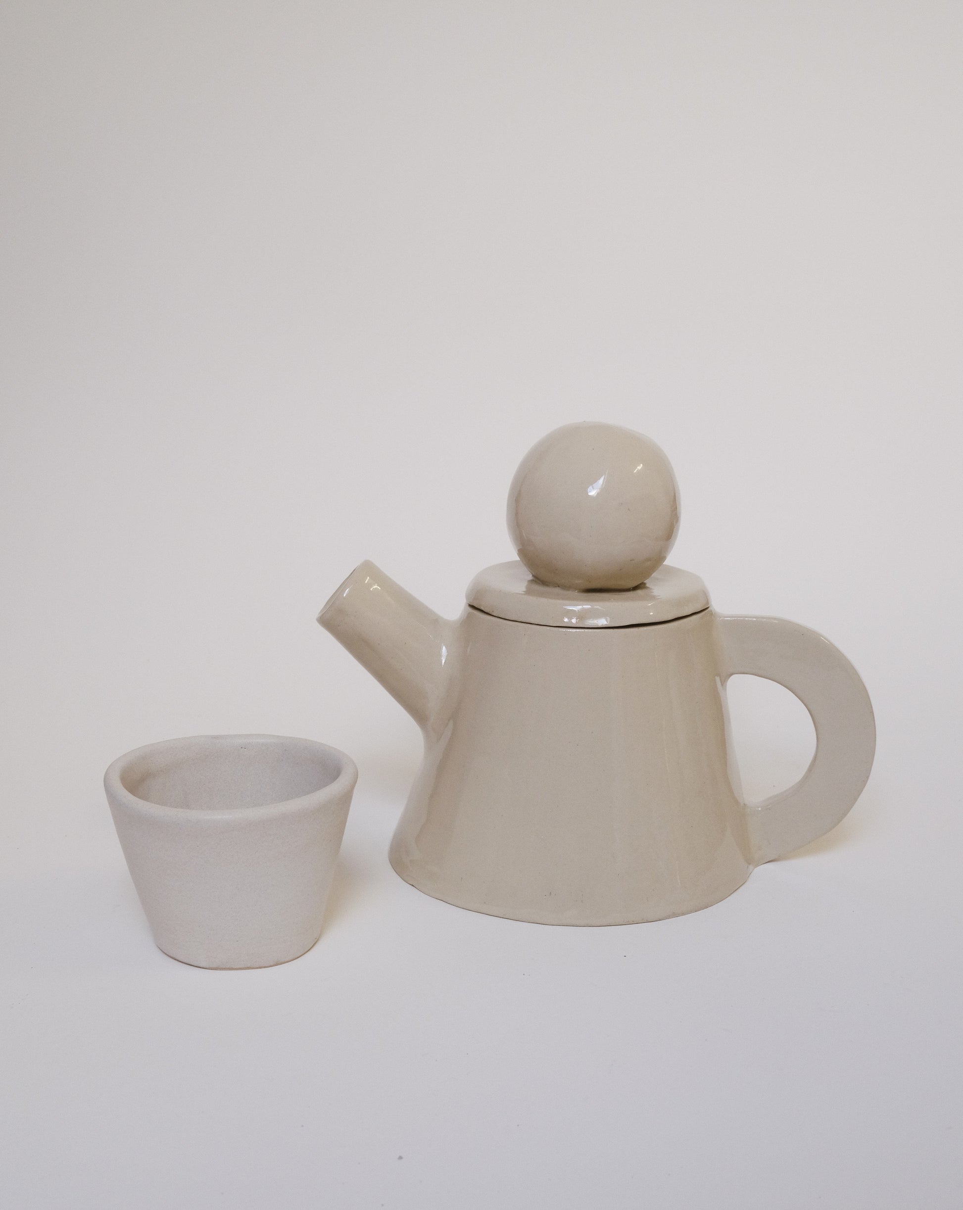 small cup pottery template