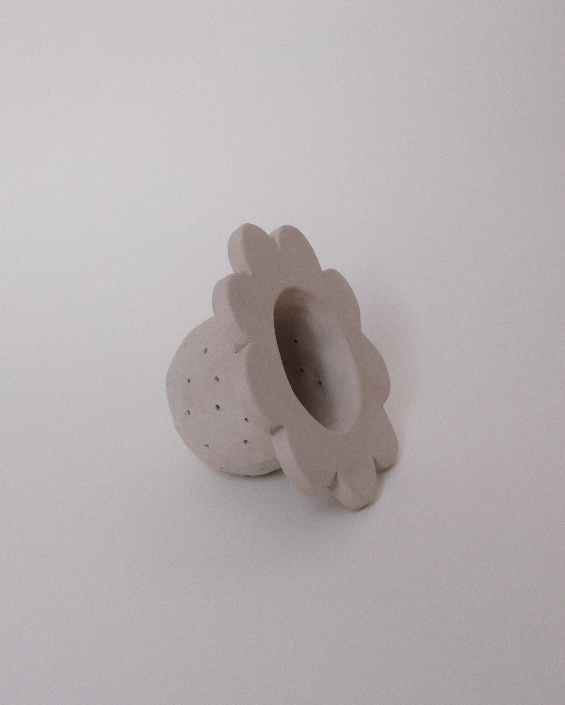 tea strainer pottery template